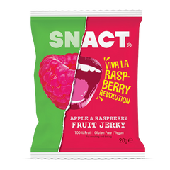 SNACT | apple raspberry fruit jerky