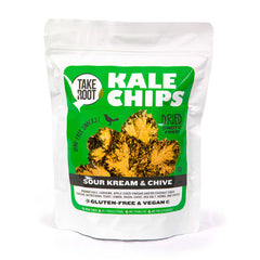 Take Root - sour cream & chive kale chips