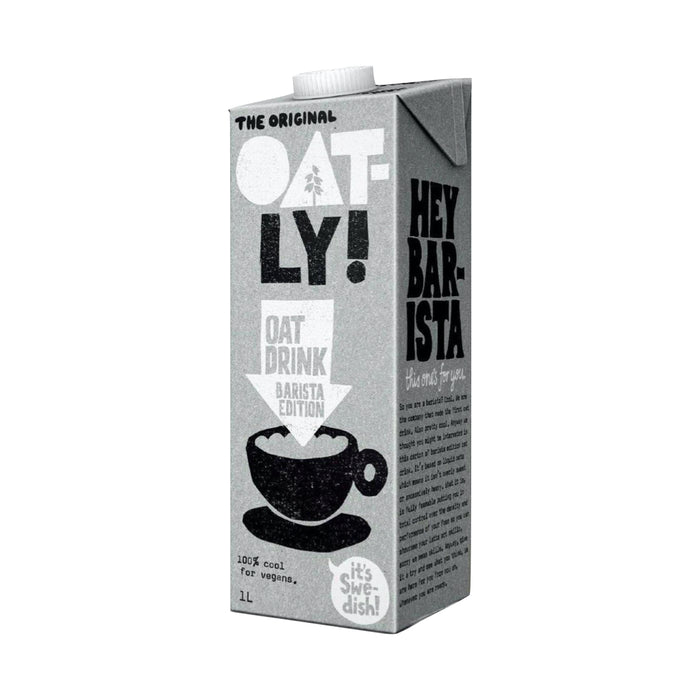 Oatly Oat Milk Barista Edition 1L — Raw Bites