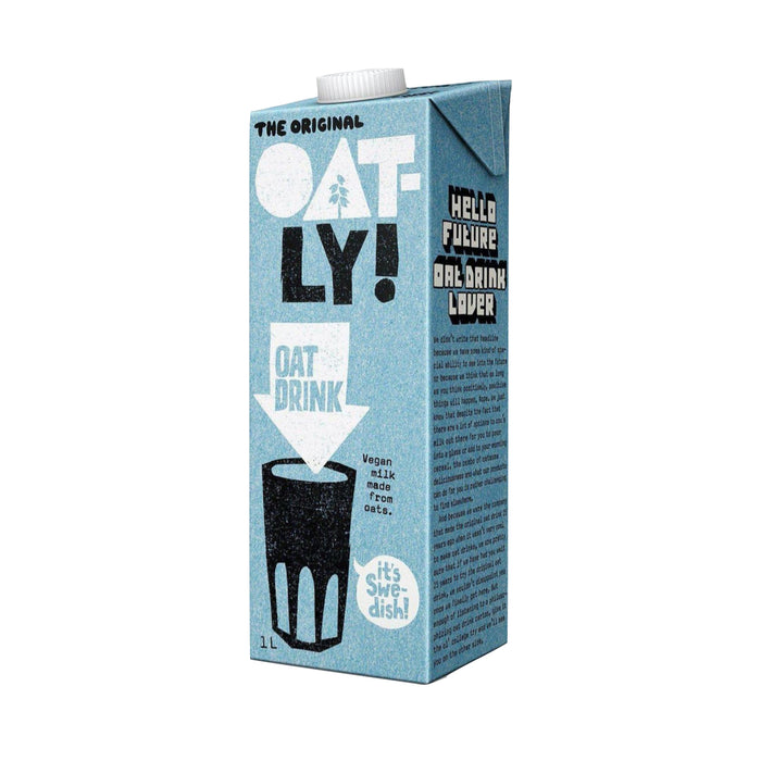 Oatly Original Oat Milk 1L — Raw Bites