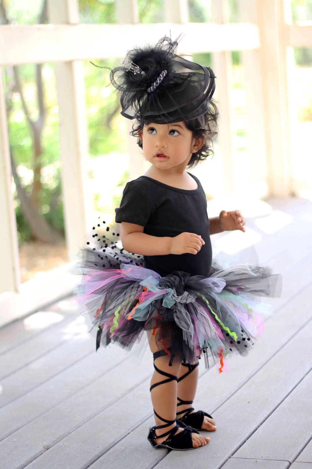 So Cute Little Witch Tutu Simple Baby Toddler Costume