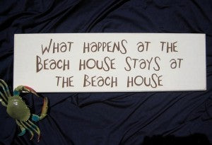 Rustic Beach House Board
