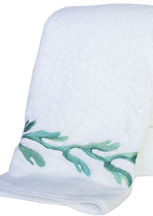 Red Crab Embroidered Quick-Dry Towel Set