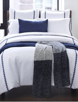 Aqua Beach Cottage Check Bedding Nautical Luxuries