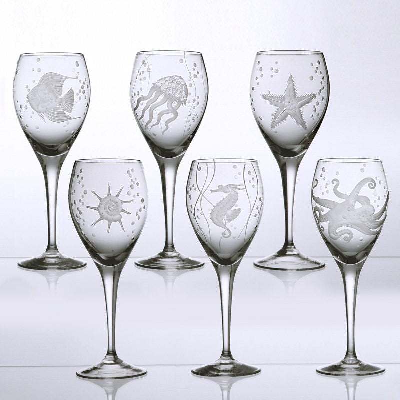 Varga Lisbon wine glass. Fancy crystal makes wine taste even