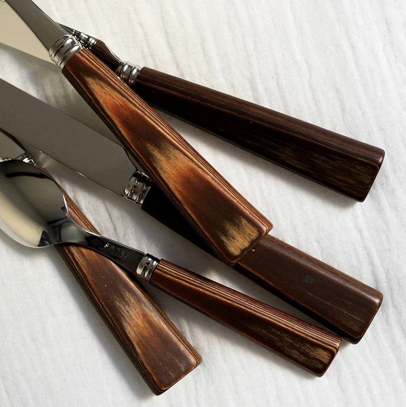 Lucques Olive Wood Flatware - 5 piece set