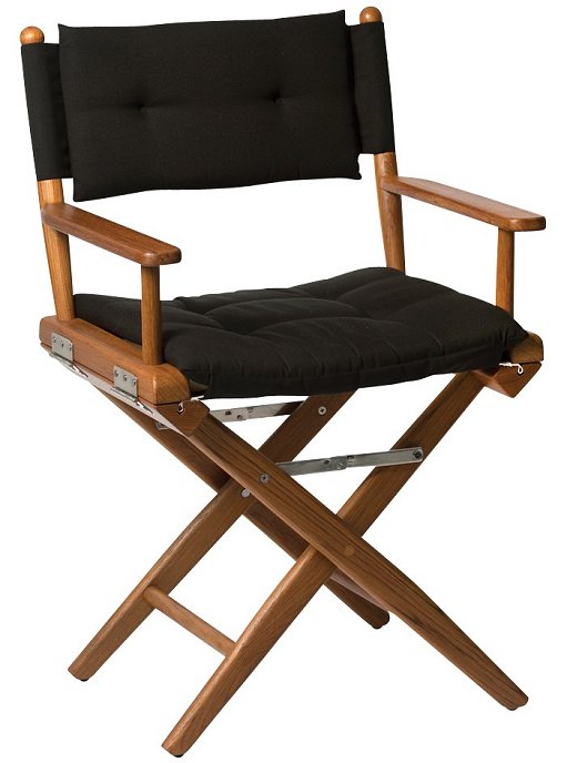 Whitecap 63075 Teak Folding Deck Chair