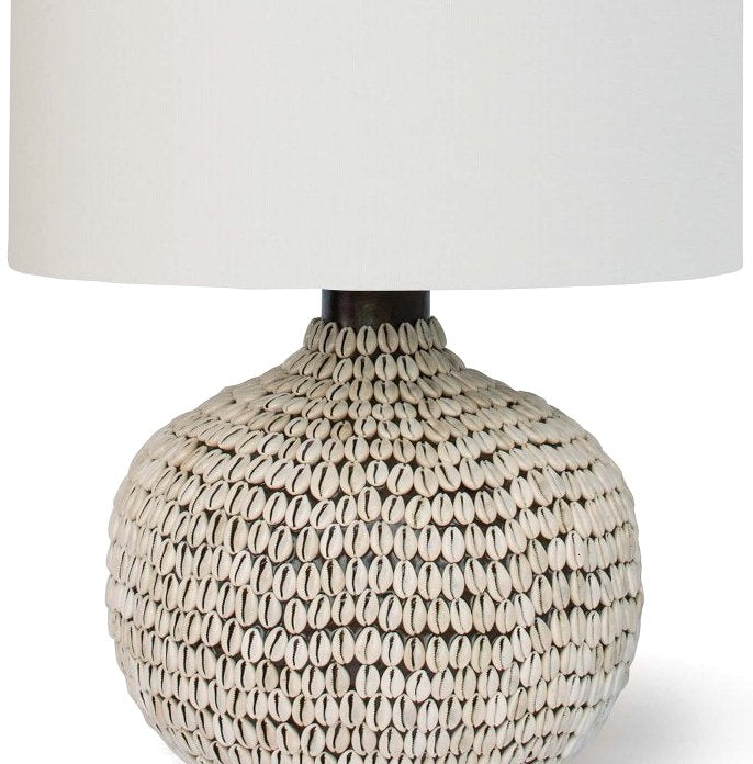 South Pacific Cowrie Shell Table Lamps 
