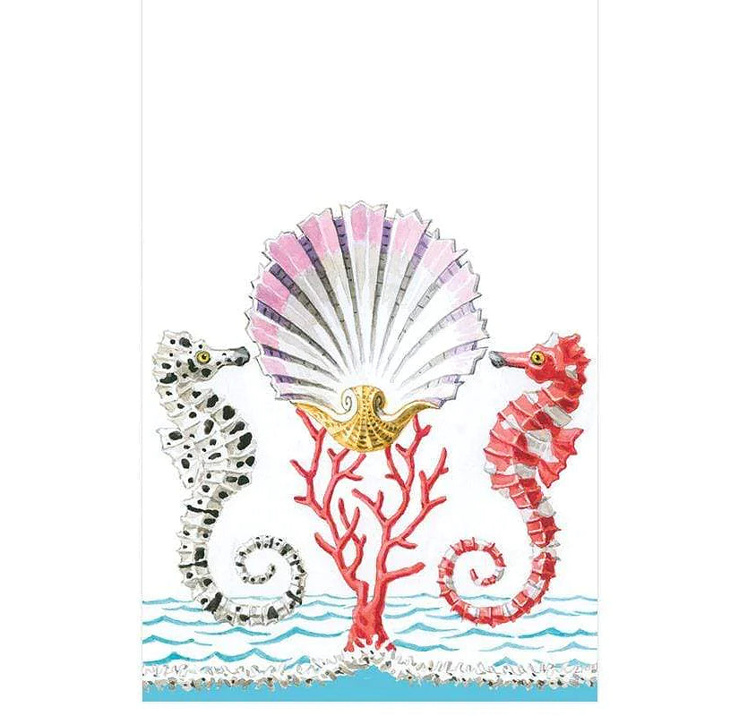 Towel Set - Nautical Seahorse