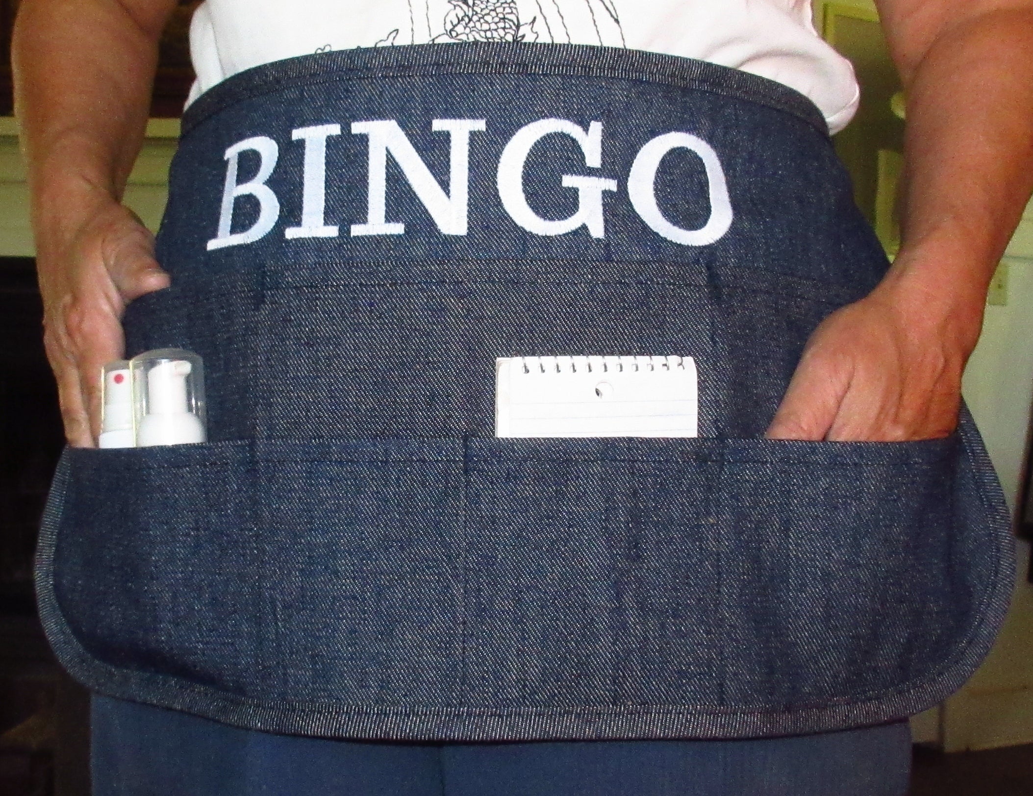 7 Pocket Denim BINGO Apron