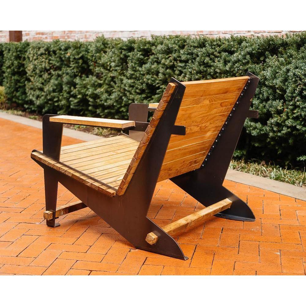 DIY Kit Metal Adirondack Chair with Footrest - Pyro Products