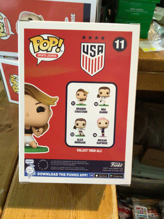 Funko Leyendas del deporte: La Selección Nacional Femenina de Fútbol de los  Estados Unidos - Mia Hamm