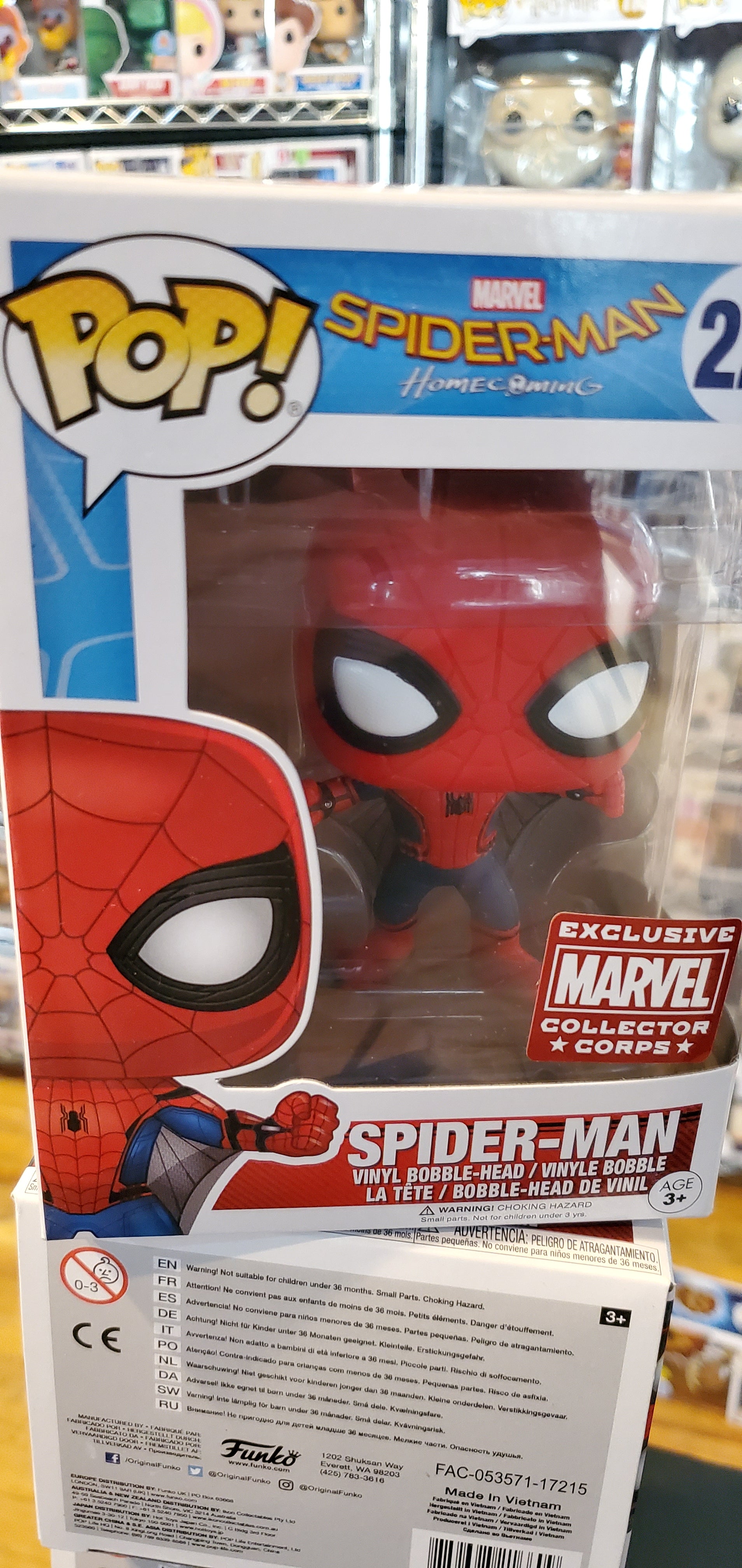 Spider-Man Collector Corps Exclusive #220 Web Wing Funko Pop! Vinyl fi –  Tall Man Toys & Comics