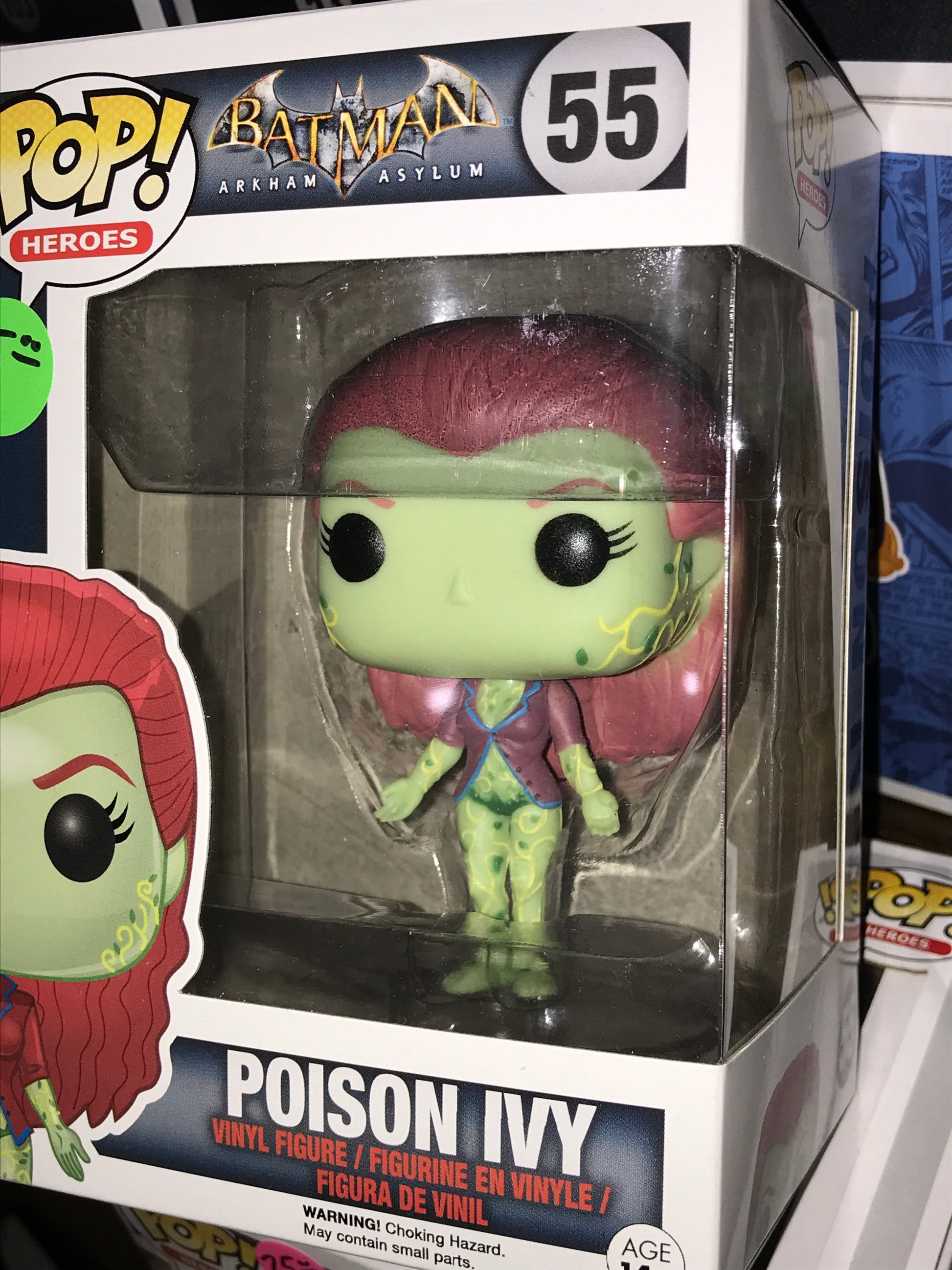 Batman Arkham Asylum Poison Ivy Funko Pop! Vinyl figure DC Comics – Tall  Man Toys & Comics