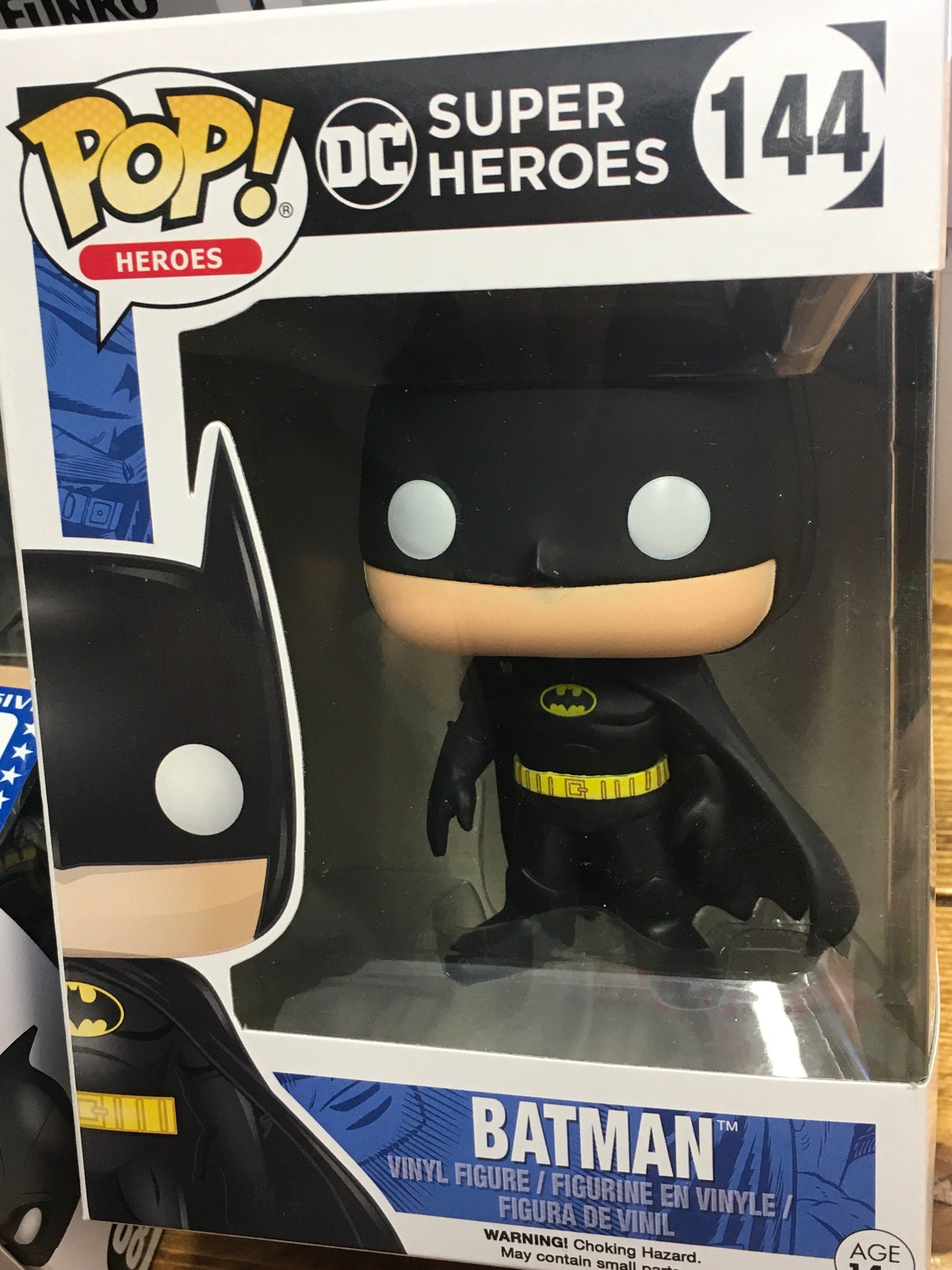 Batman Keaton Black 144 Funko Pop! Vinyl Figure DC Comics – Tall Man Toys &  Comics