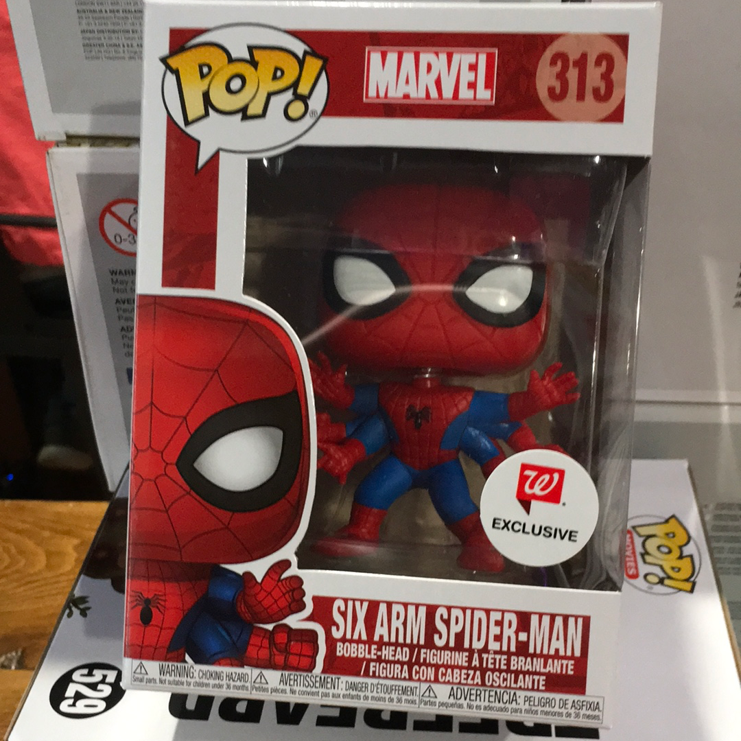 Marvel Six Arm Spider-Man Exclusive Funko Pop! Vinyl figure – Tall Man Toys  & Comics