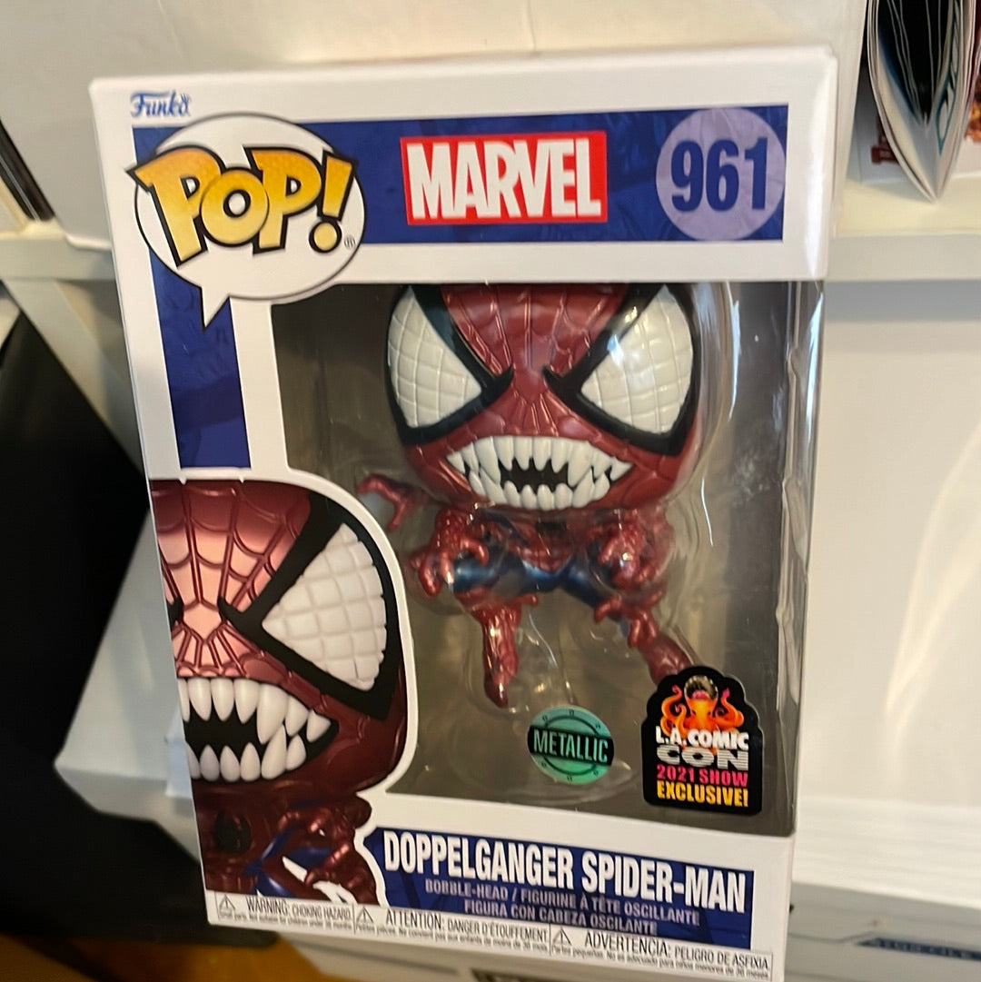 Marvel doppelganger spiderman 961 exclusive Funko Pop! Vinyl Figure – Tall  Man Toys & Comics