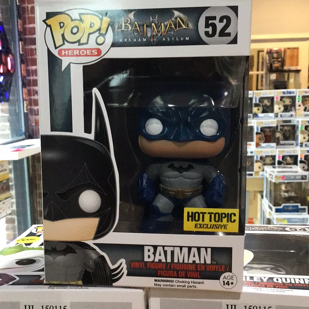 Batman Arkham Asylum Blue Suit 52 exclusive Funko Pop! Vinyl Figure DC –  Tall Man Toys & Comics