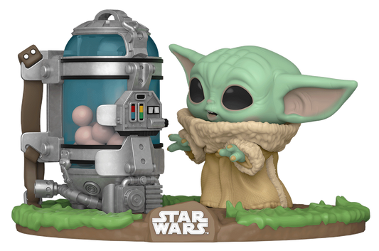 Figurine Bébé Yoda ( The Child ) With Frog / Star Wars The Mandalorian /  Funko Pop Movies 379