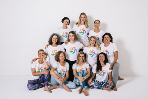 Jessica and The Yoga Foundation team 
