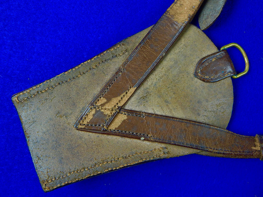 British English WW1 Sword Hangers Hanger Leather Frog Maker Marked ...