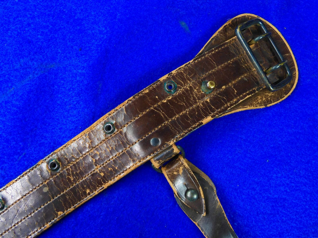 Antique Old US WW1 Military Army Officer's Leather Belt – ANTIQUE ...