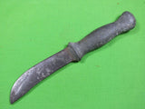 US WW2 Custom Hand Made Aluminum THEATER Fighting Knife & Sheath #133