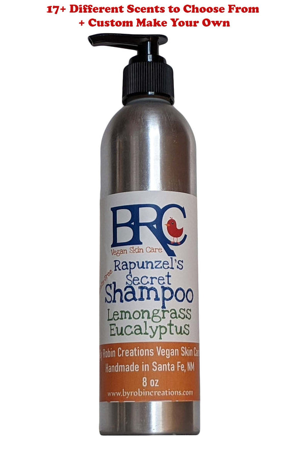 Vegan 2 in 1 Shampoo & Shower Gel- Sulfate Free, Natural Fragrance, Handmade, Moisturizing, Vegan Hair Care, Natural Wash, Plant Based – By Robin Creations