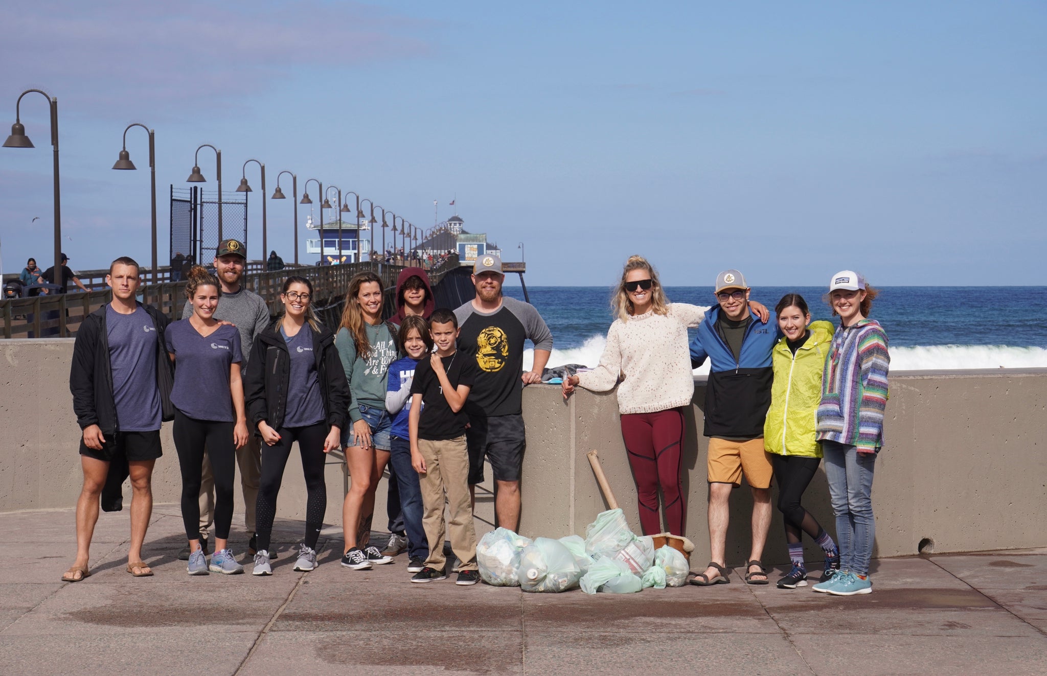 Beach clean up