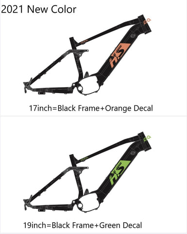 eunorau fat hs Frame Sizes