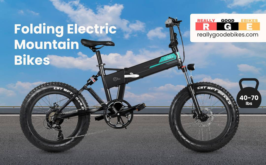 Folding electric mountain bikes weight.