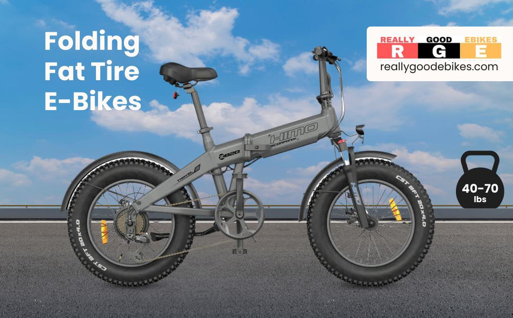 Folding fat tire E-Bikes weight.