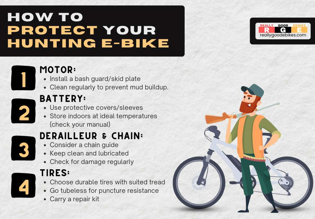 How to protect your hunting e-bike