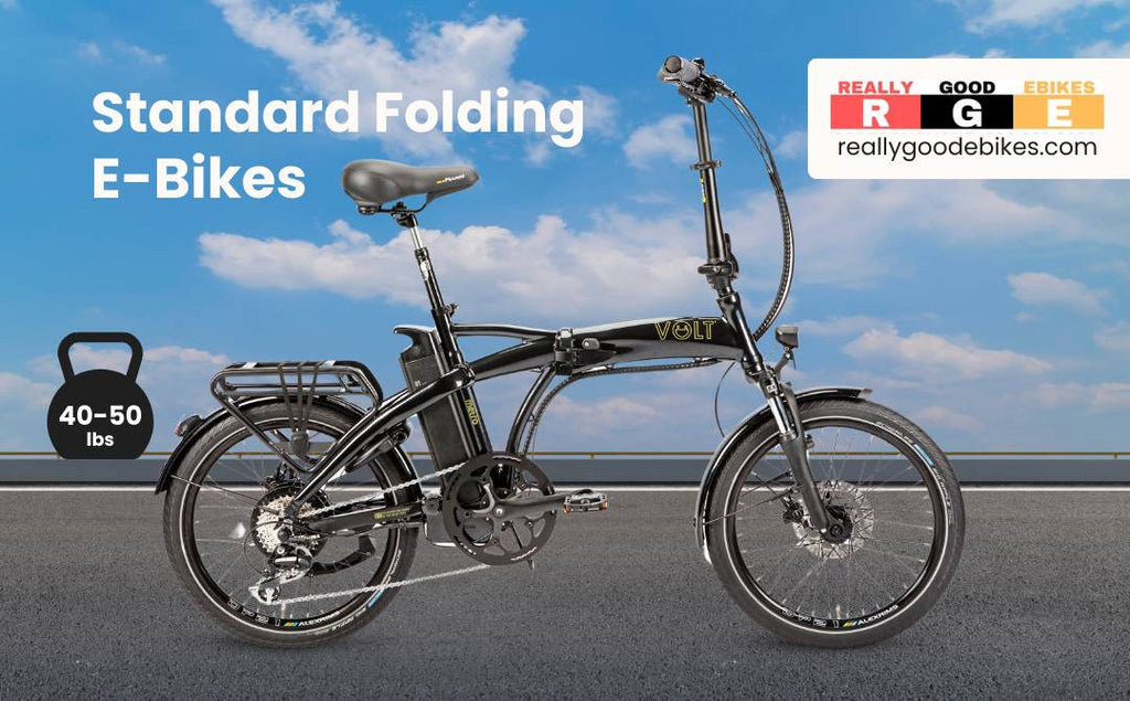 Standard folding E-Bikes weight.