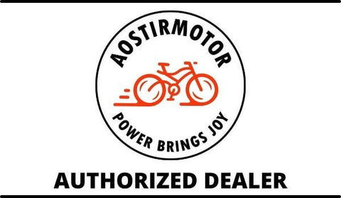 aostirmotor dealer authorized logo for really good ebikes