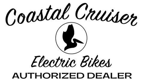 coastal cruiser dealer authorized logo for really good ebikes