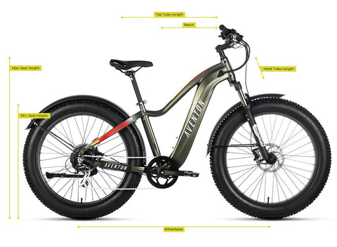 aventon aventure size chart