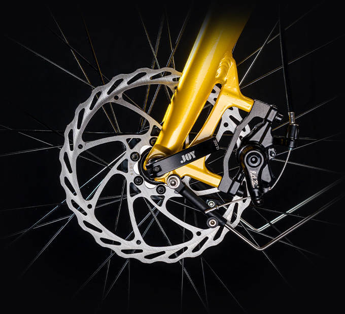 magicycle mechanical disc brakes image