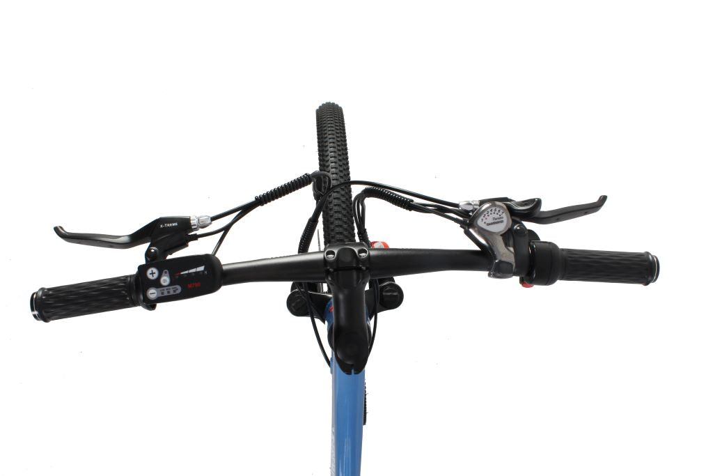 x-treme max elite electric mountain bike handlebar controls