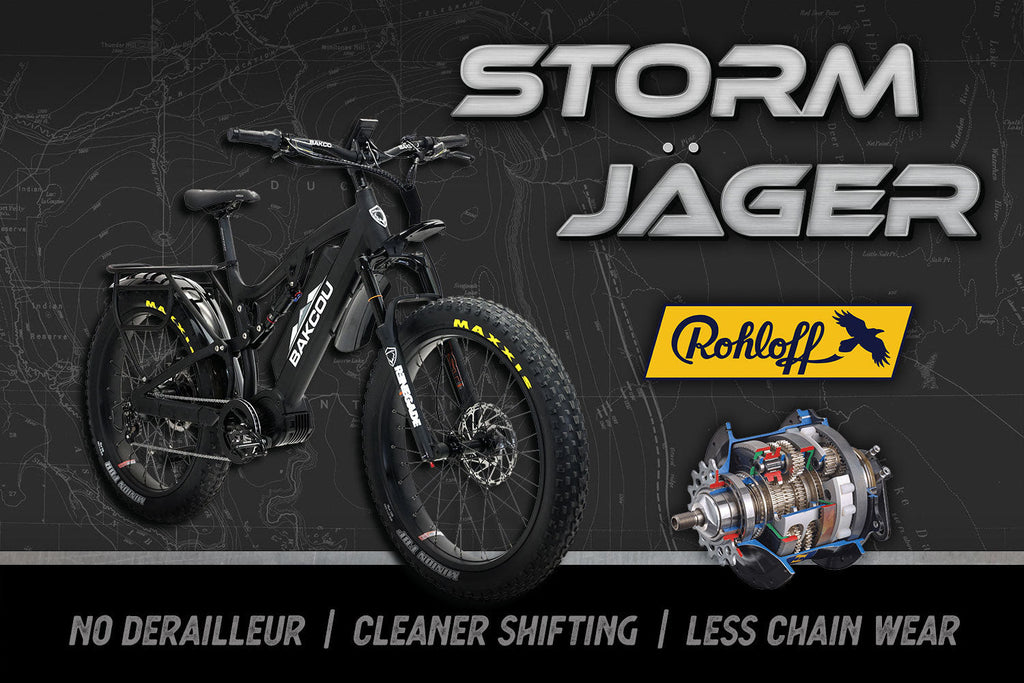 bakcou storm jager electric mountain bike