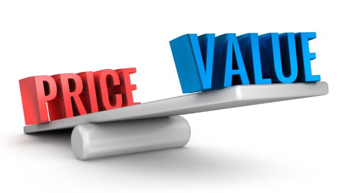 price vs value