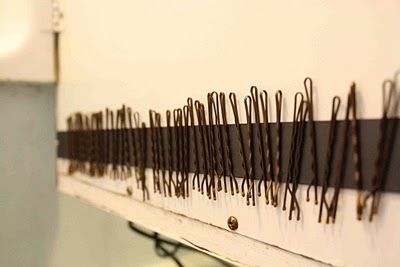 No. More. Lost. Bobby Pins! Our magnetic bobby pin holder holds it dow