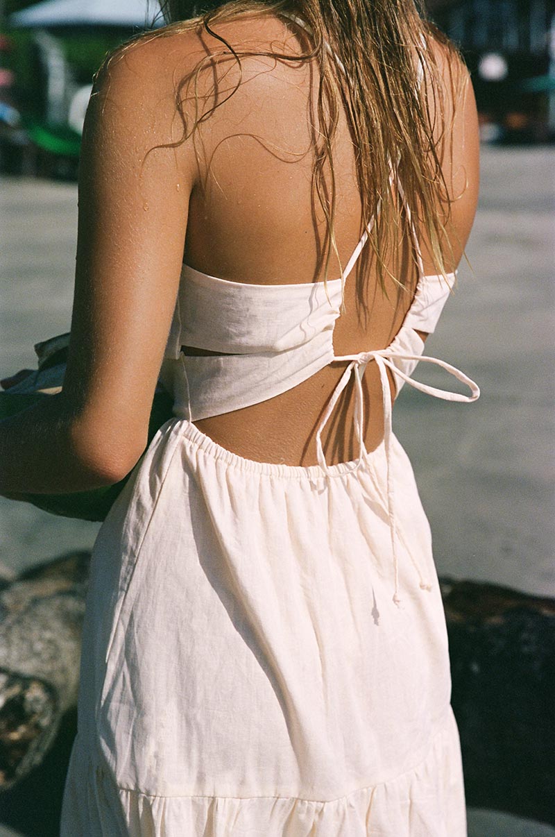 10:00AM Backless Shirt in Pink - Back Cartel –