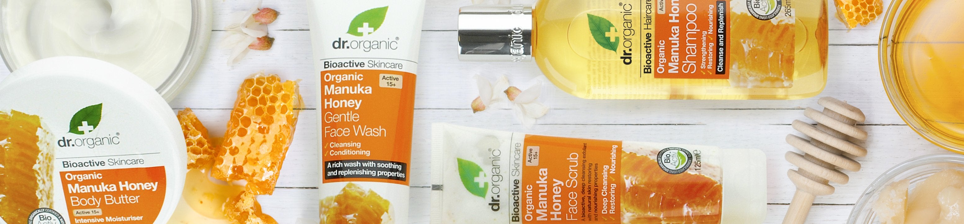 Dr Organic | MVMNT LMTD | Organic Manuka Honey | Gentle Face Wash - 150ml | Australia