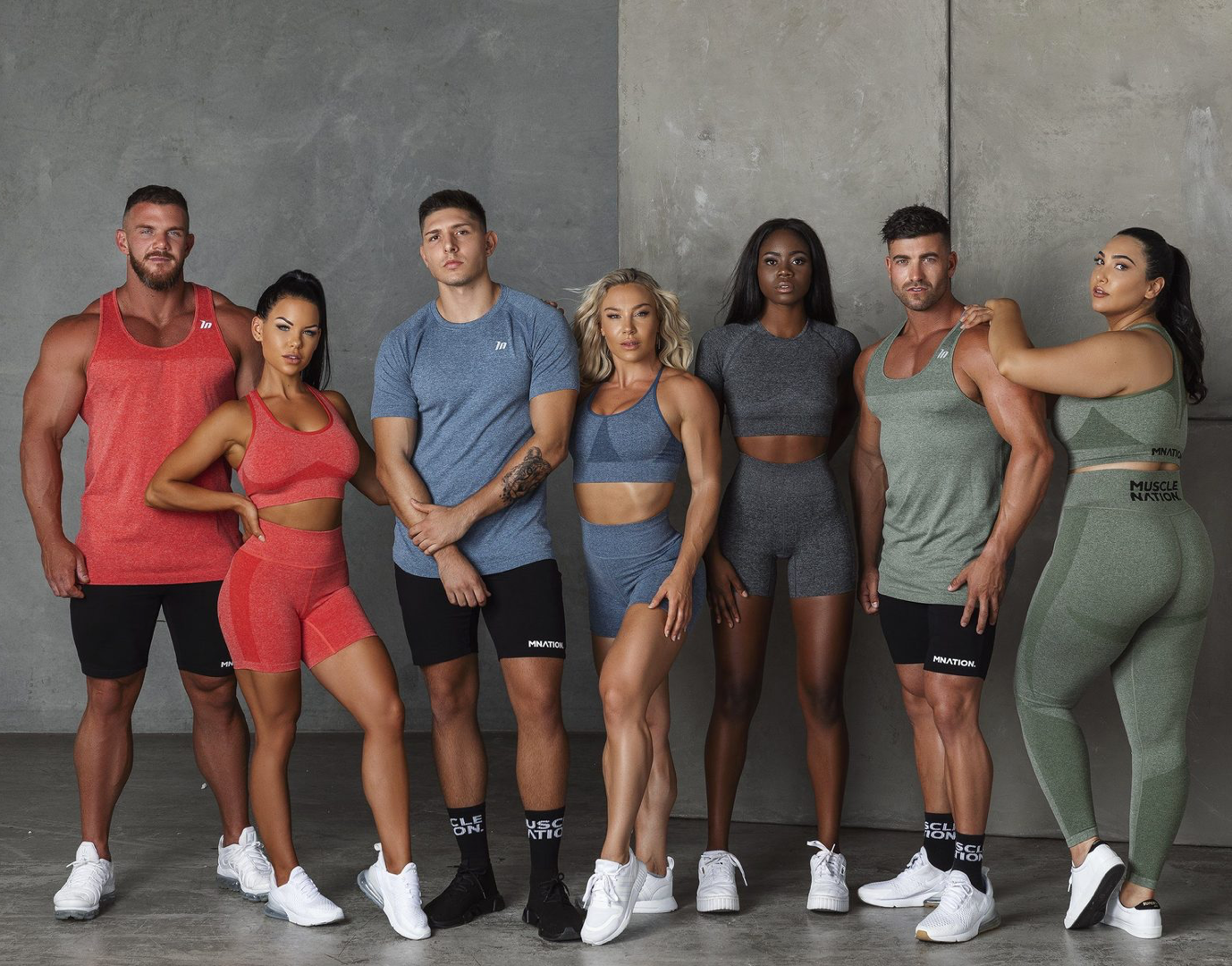 Muscle Nation Shape Up Seamless Collection | MVMNT LMTD