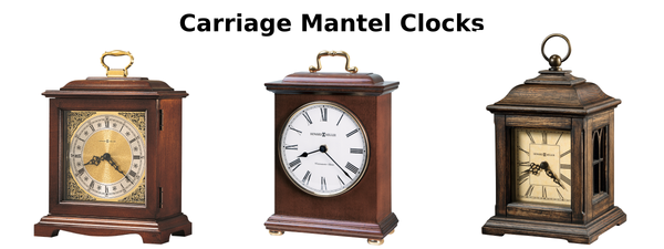 Carriage Mantel Clocks - Howard Miller Mantel Clock - Premier Clocks
