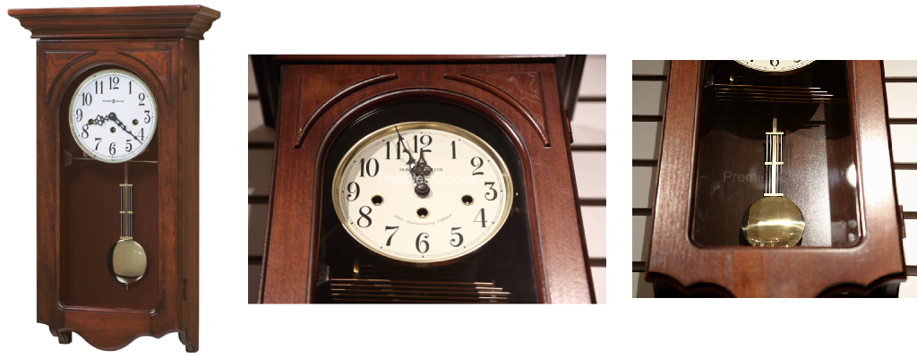 Howard Miller 620445 Jennelle Wall Clock Made in Clock - Premier Clocks