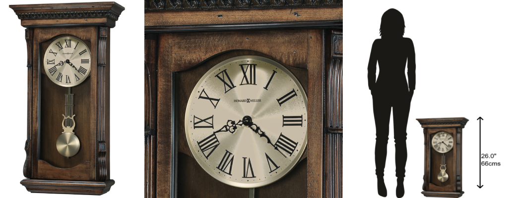 Howard Miller 625578 Agatha Wall Clock - Premier Clocks