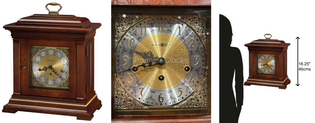 Howard Miller Thomas Tompion Chiming Mantel Clock 612436 - Premier Clocks