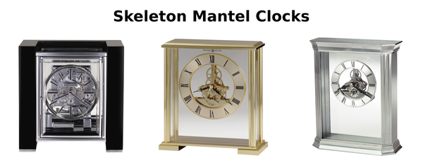 Skeleton Mantel Clocks - Howard Miller Mantel Clocks - Premier Clocks